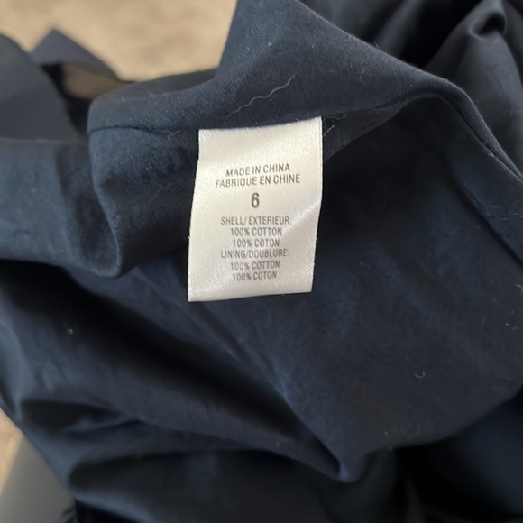 Theory Navy Blue fit and flair dress - Picture 10 of 10